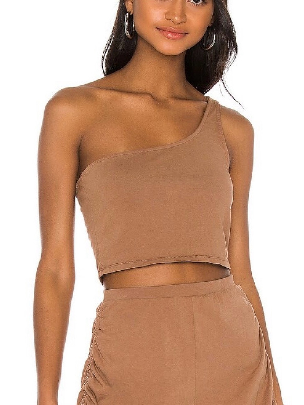 Lovers + Friends THALIA TOP in Warm Tan